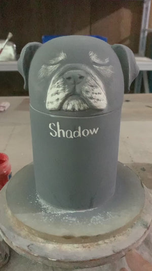 Forever In My Heart-Personalized Dog Urn- Multipurpose Box-Made To Order