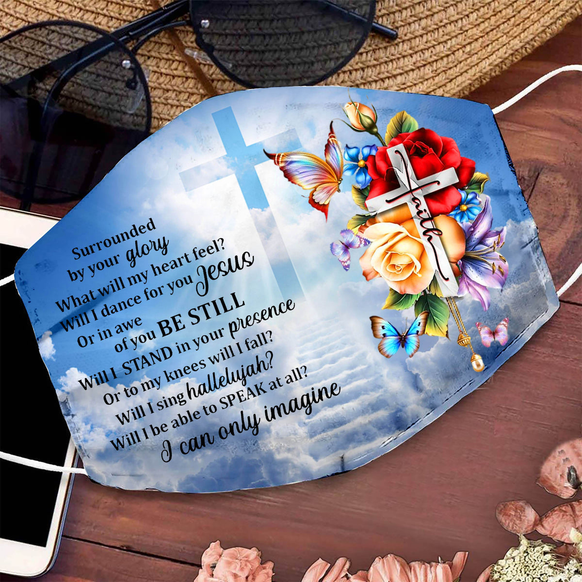 Will I Stand In Your Presence Face Mask