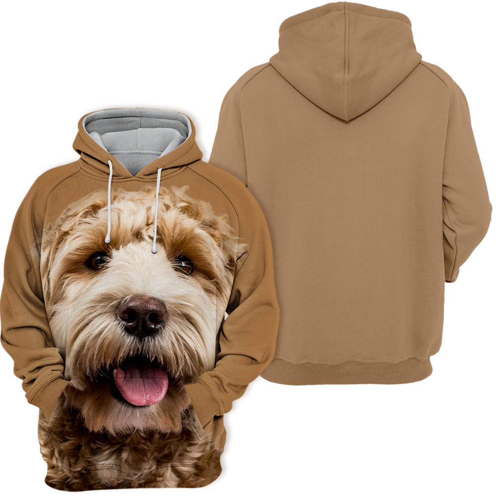 Unisex 3D Graphic Hoodies Animals Dogs Labradoodle Goldendoodle Smile