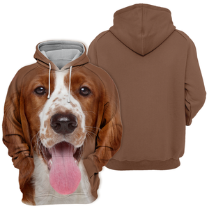Unisex 3D Graphic Hoodies Animals Dogs Springer Spaniel