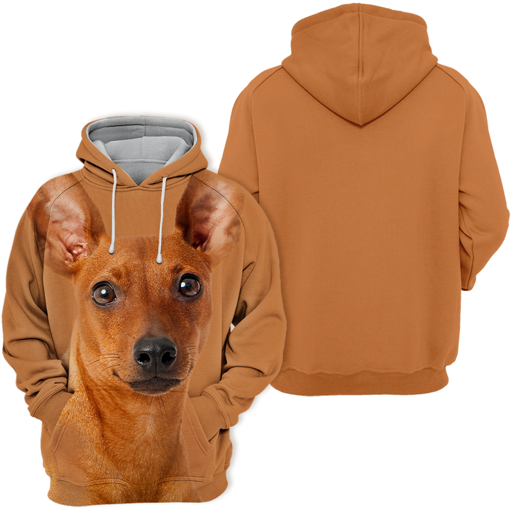 Unisex 3D Graphic Hoodies Animals Dogs Pinscher