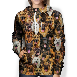 You Will Have A Bunch Of German Shepherds- Hoodie V1