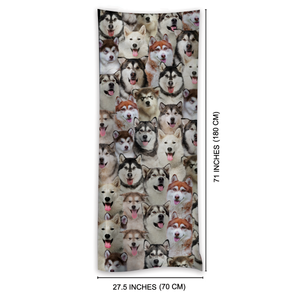 You Will Have A Bunch Of Alaskan Malamutes - Scarf V1