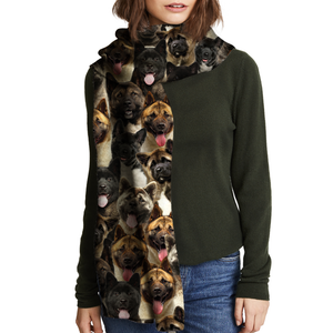 You Will Have A Bunch Of American Akitas - Scarf V1