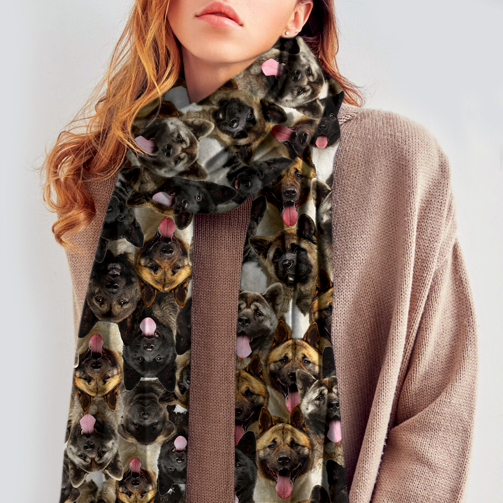 You Will Have A Bunch Of American Akitas - Scarf V1