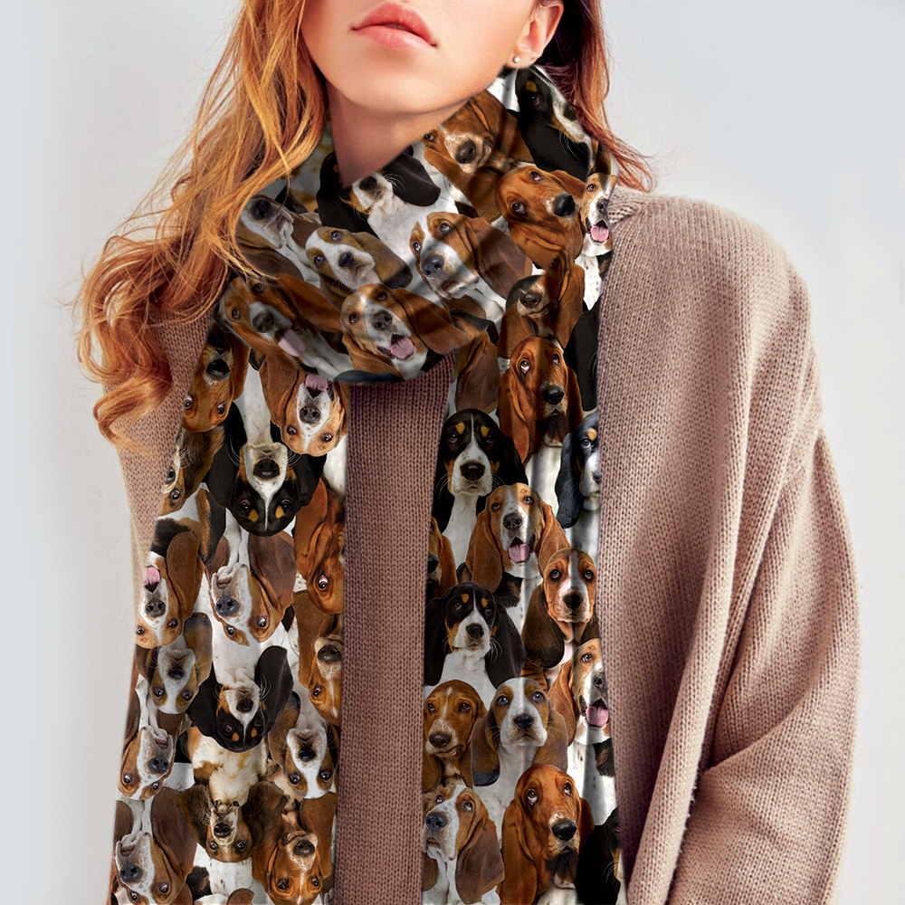 You Will Have A Bunch Of Basset Hounds - Scarf V1
