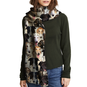 You Will Have A Bunch Of Borzois - Scarf V1