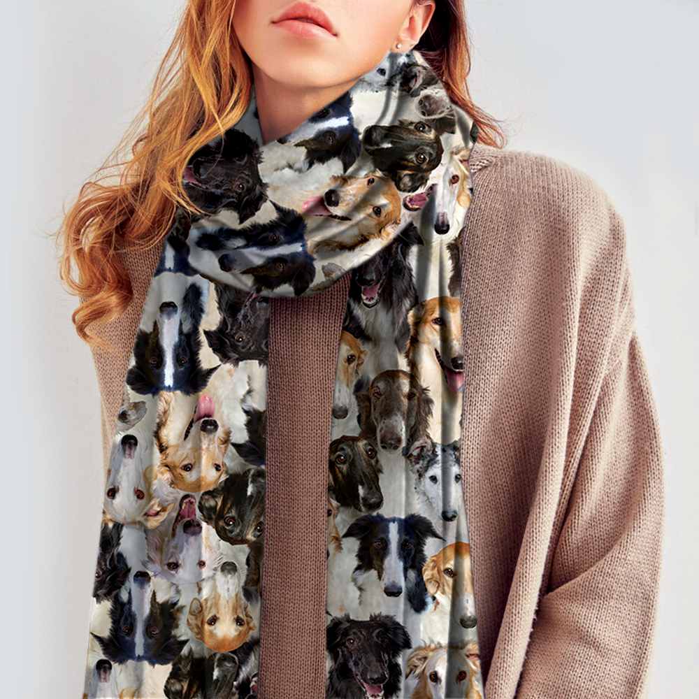 You Will Have A Bunch Of Borzois - Scarf V1