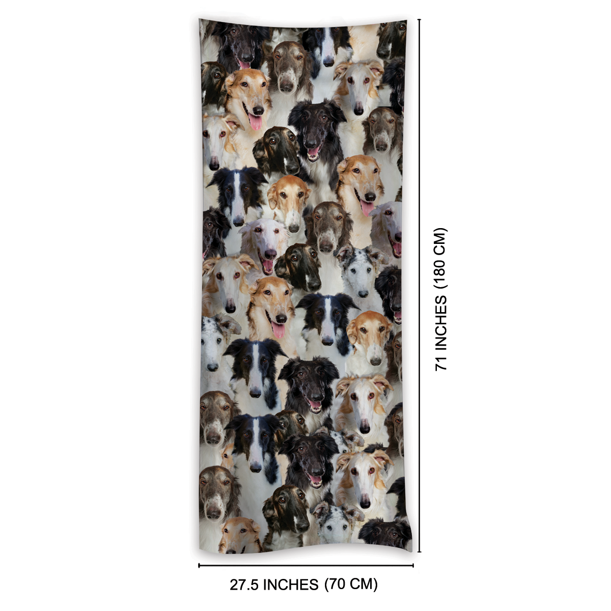 You Will Have A Bunch Of Borzois - Scarf V1