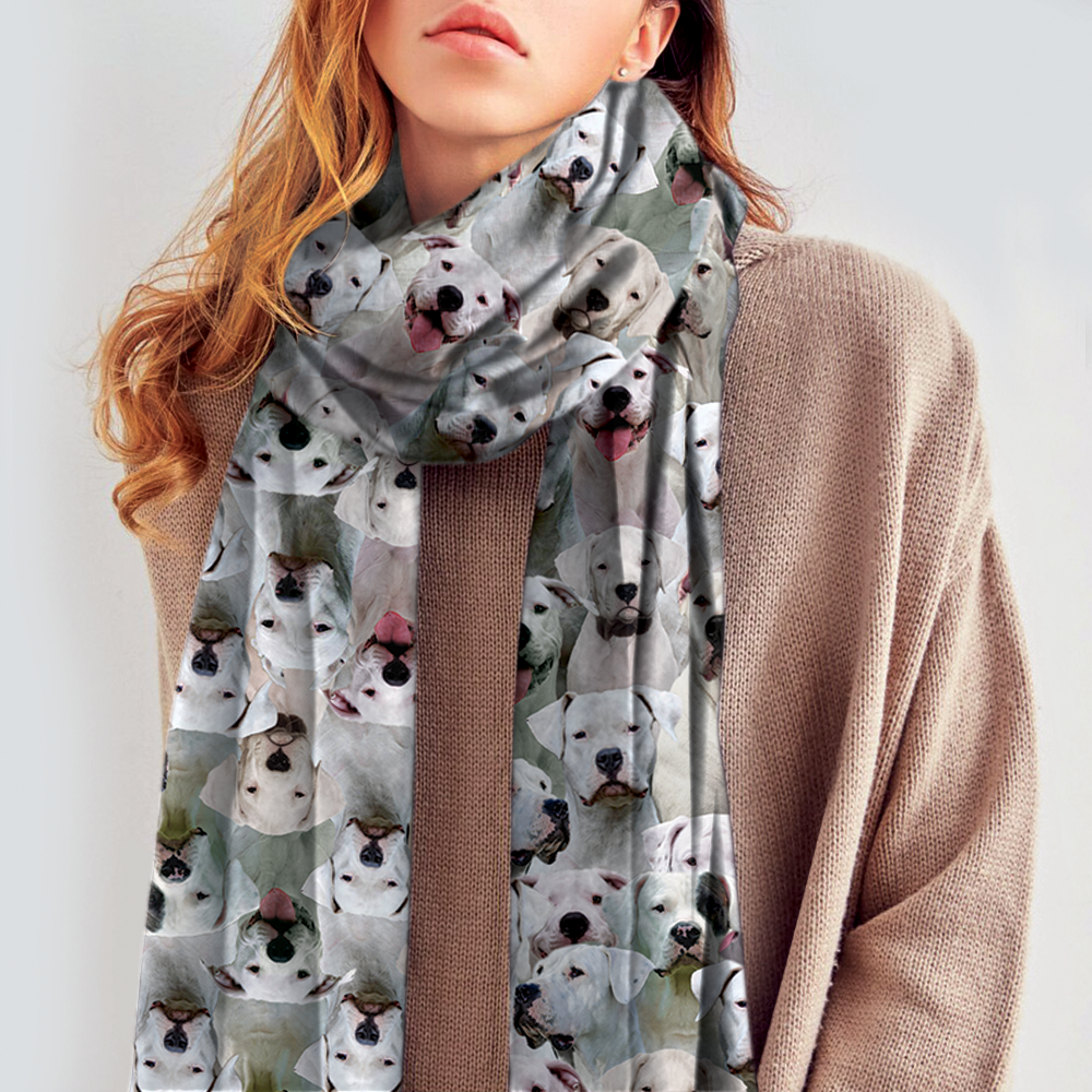 You Will Have A Bunch Of Dogo Argentinoes - Scarf V1