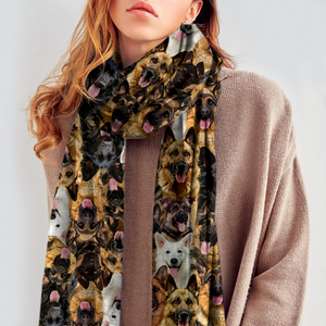 You Will Have A Bunch Of German Shepherds - Scarf V1