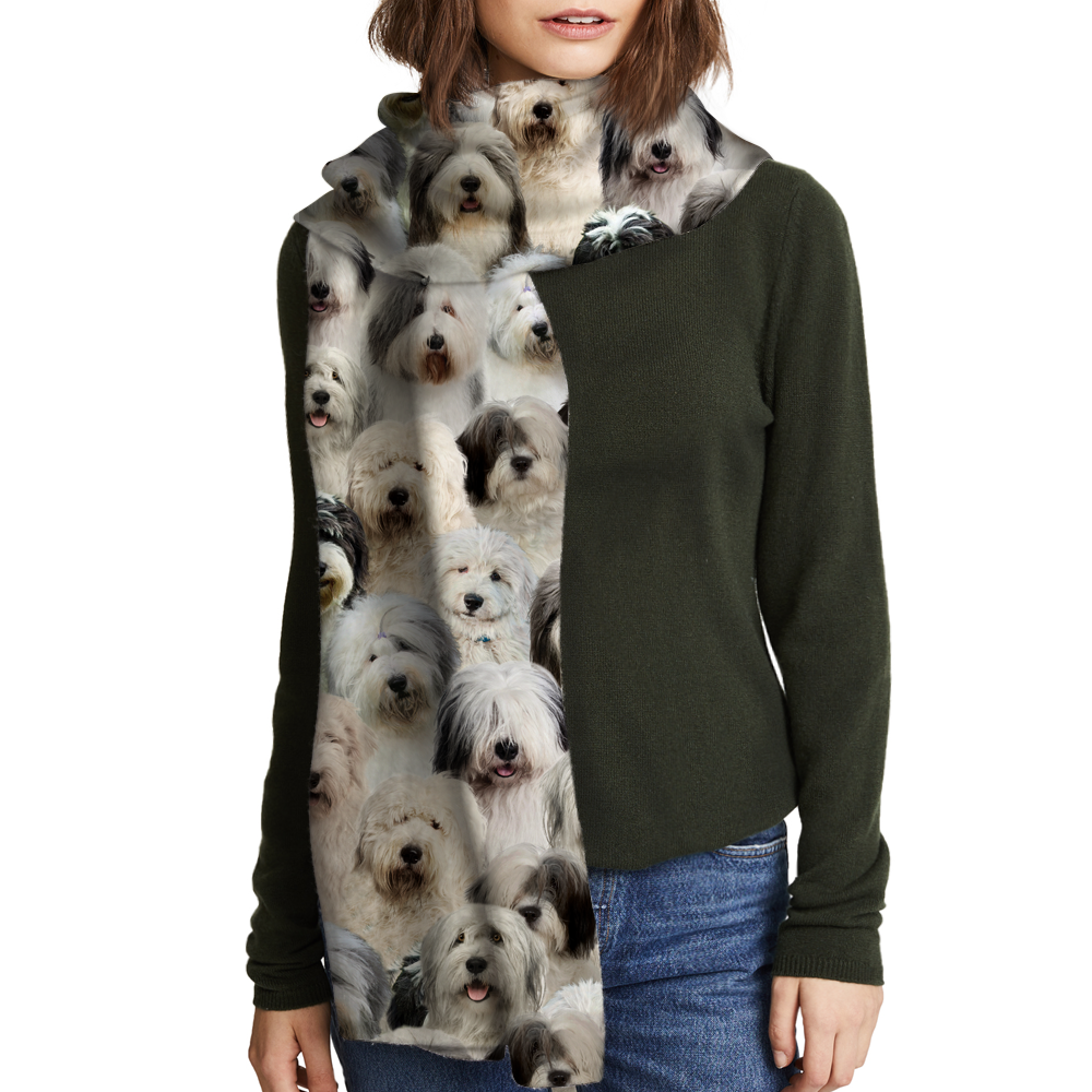 You Will Have A Bunch Of Old English Sheepdogs - Scarf V1