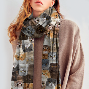 You Will Have A Bunch Of Scottish Fold Cats - Scarf V1