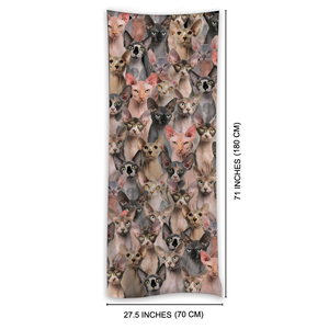 You Will Have A Bunch Of Sphynx Cats - Scarf V1
