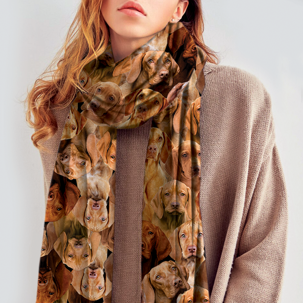 You Will Have A Bunch Of Vizslas - Scarf V1
