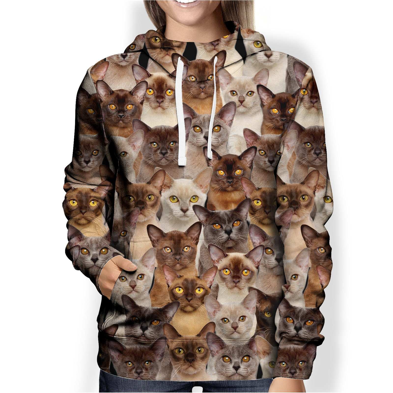 You Will Have A Bunch Of Burmese Cats - Hoodie V1