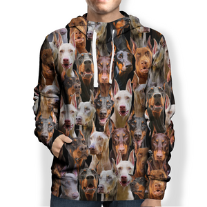 You Will Have A Bunch Of Doberman Pinschers - Hoodie V1