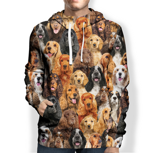 You Will Have A Bunch Of English Cocker Spaniels - Hoodie V1