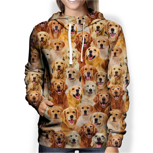 You Will Have A Bunch Of Golden Retrievers - Hoodie V1