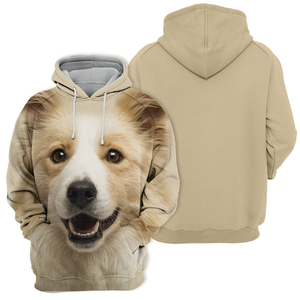 Unisex 3D Graphic Hoodies Animals Dogs Border Collie Puppy