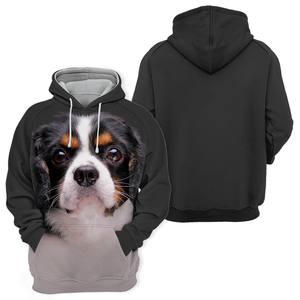 Unisex 3D Graphic Hoodies Animals Dogs Cavalier King Charles Spaniel Lovely