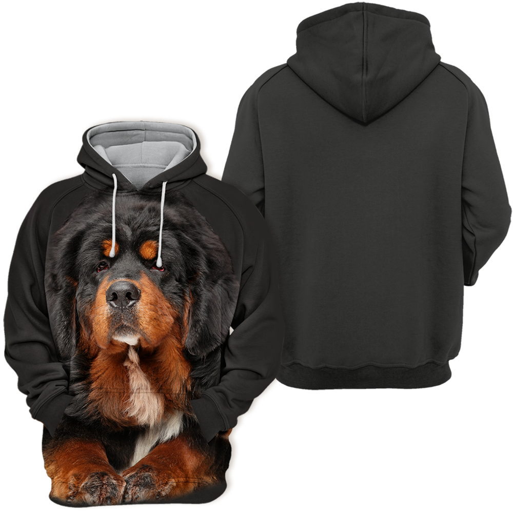 Unisex 3D Graphic Hoodies Animals Dogs Tibetan Mastiff