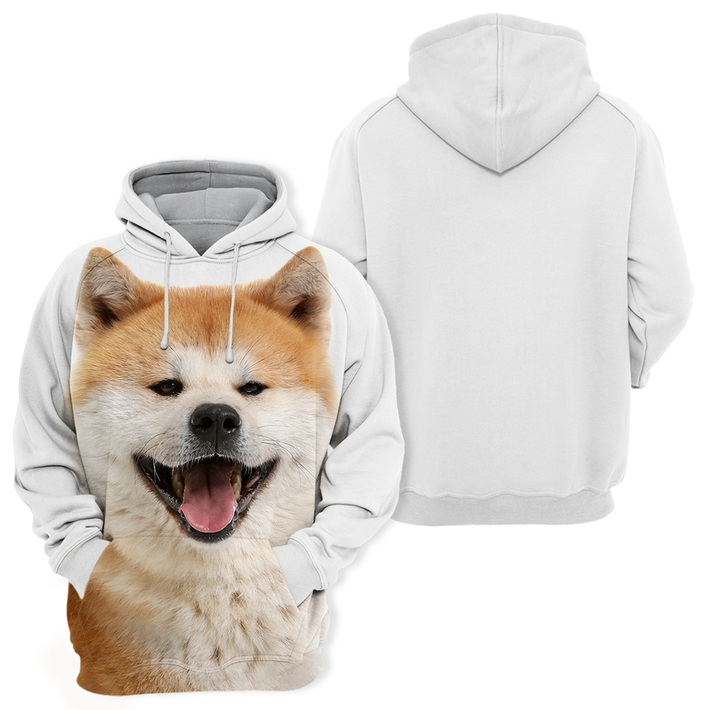 Unisex 3D Graphic Hoodies Animals Dogs Shiba Inu Akita Cute