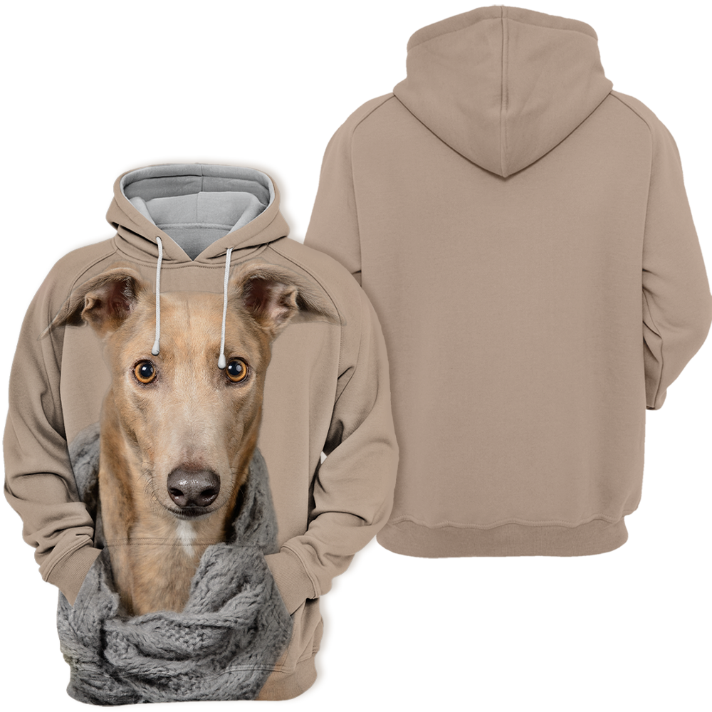 Unisex 3D Graphic Hoodies Animals Dogs Greyhound Stunning
