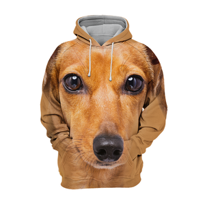 Unisex 3D Graphic Hoodies Animals Dogs Dachshund Sausage Dog