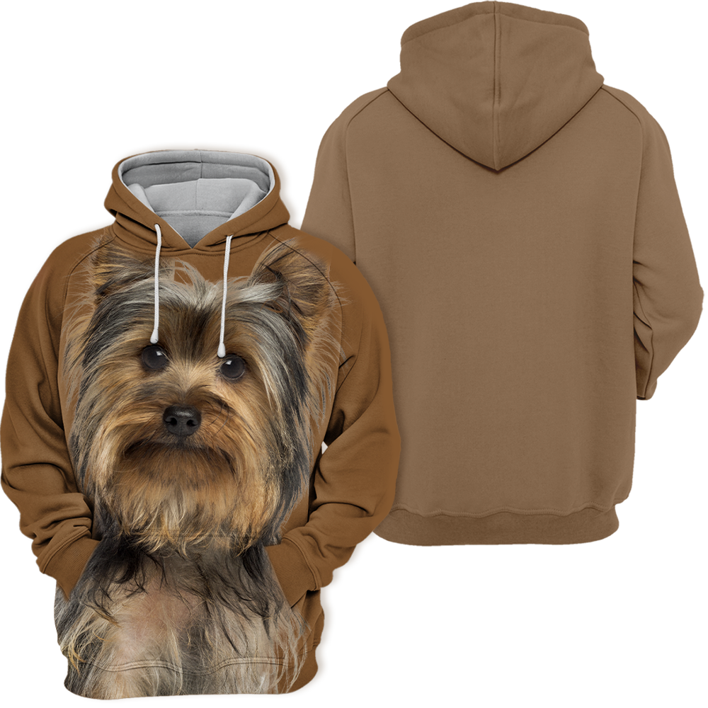 Unisex 3D Graphic Hoodies Animals Dogs Yorkshire Terrier Yorkie
