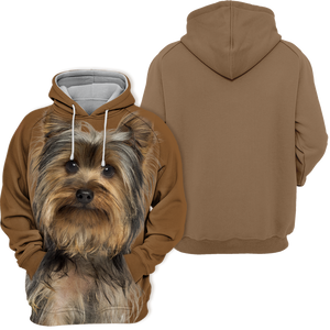 Unisex 3D Graphic Hoodies Animals Dogs Yorkshire Terrier Yorkie
