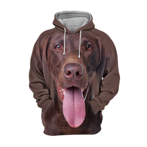 Unisex 3D Graphic Hoodies Animals Dogs German Shorthaired Pointer Laugh