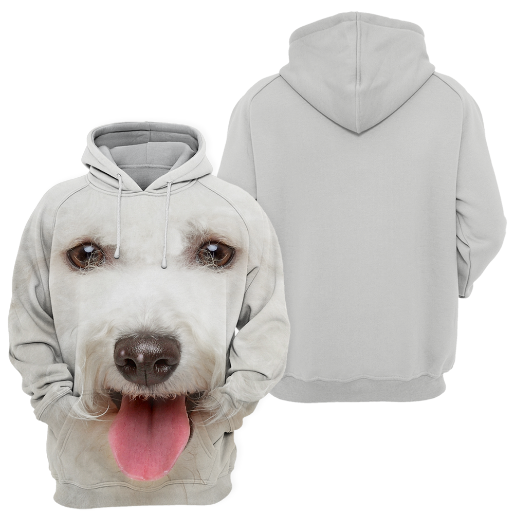 Unisex 3D Graphic Hoodies Animals Dogs Bichon Maltese Frise