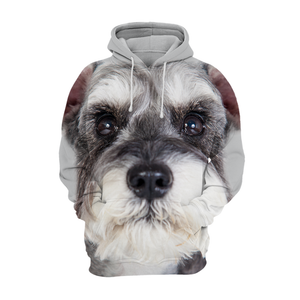 Unisex 3D Graphic Hoodies Animals Dogs Miniature Schnauzer
