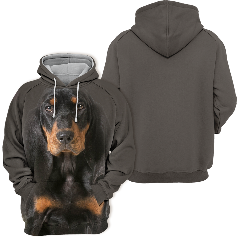 Unisex 3D Graphic Hoodies Animals Dogs Coonhound