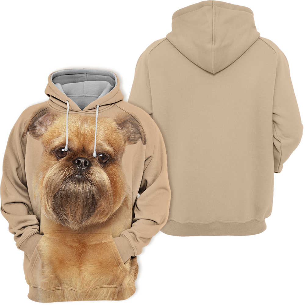 Unisex 3D Graphic Hoodies Animals Dogs Griffon Bruxellois