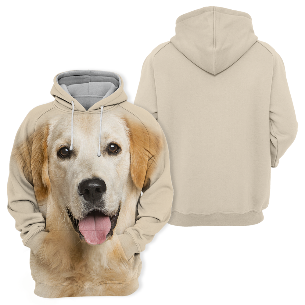 Unisex 3D Graphic Hoodies Animals Dogs Golden Retriever Lovely