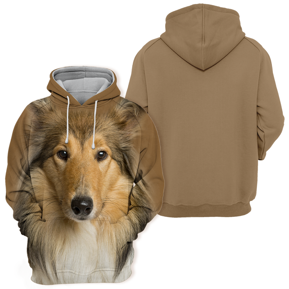 Unisex 3D Graphic Hoodies Animals Dogs Scotch Collie