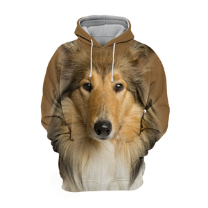 Unisex 3D Graphic Hoodies Animals Dogs Scotch Collie