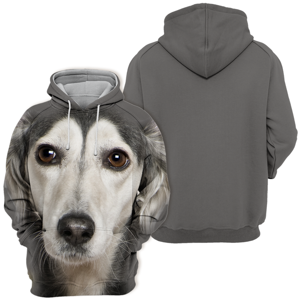 Unisex 3D Graphic Hoodies Animals Dogs Saluki Dog
