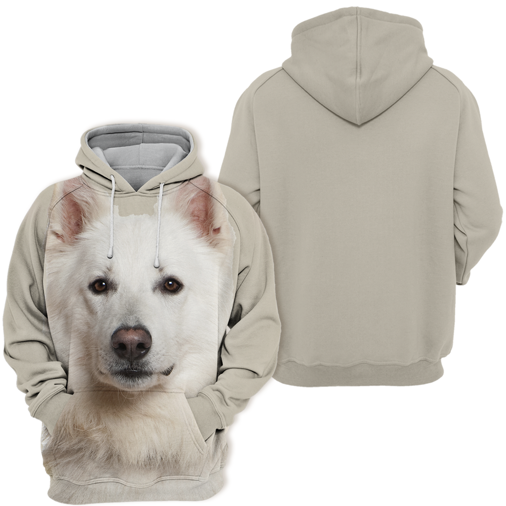 Unisex 3D Graphic Hoodies Animals Dogs Swiss Shepherd Quiet