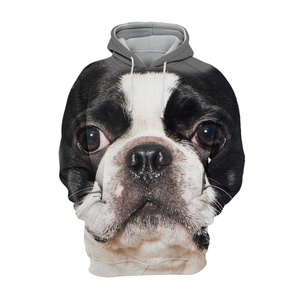 Unisex 3D Graphic Hoodies Animals Dogs Boston Terrier