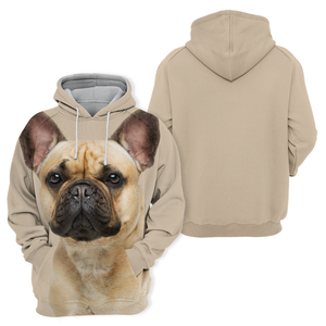 Unisex 3D Graphic Hoodies Animals Dogs French Bulldog Cute