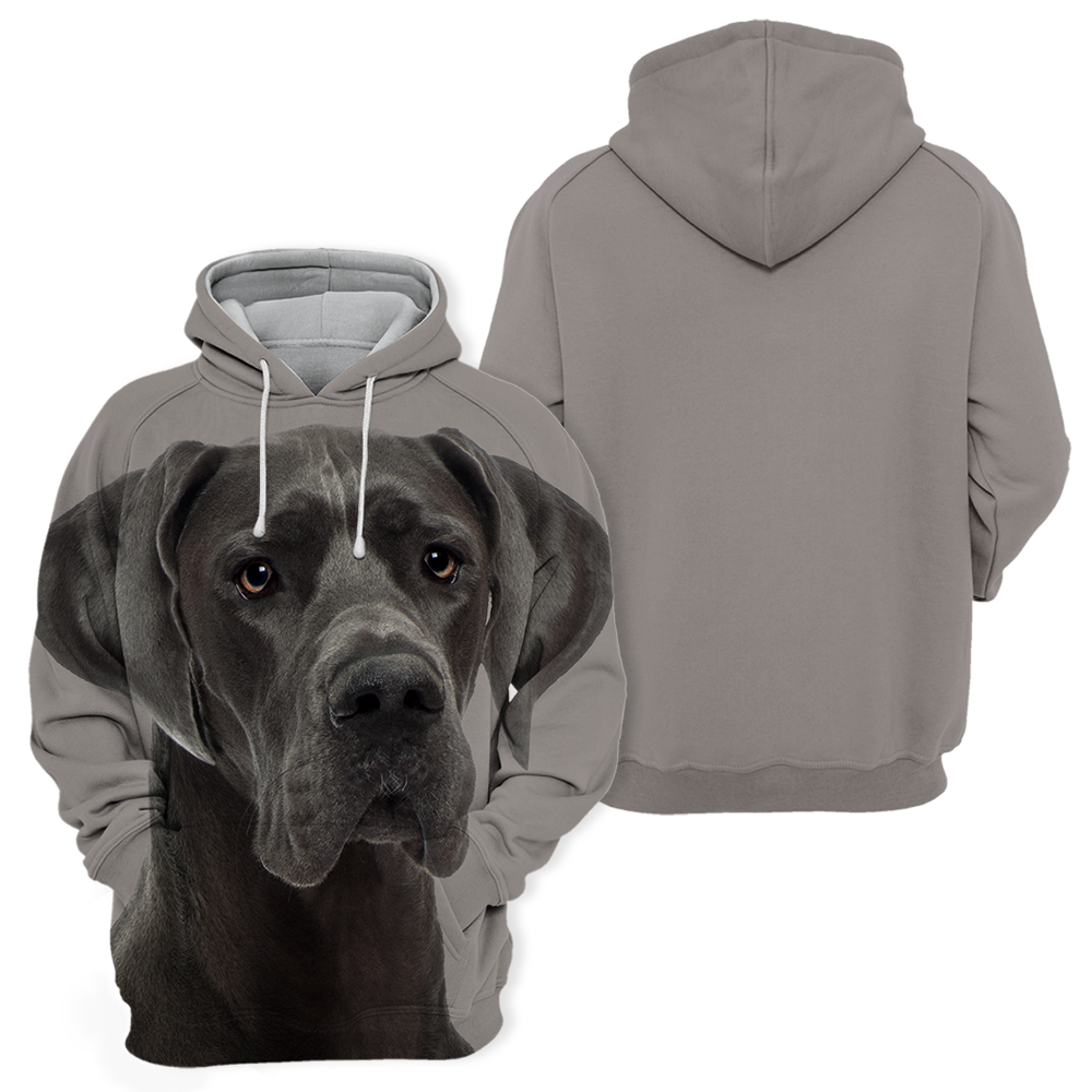 Unisex 3D Graphic Hoodies Animals Dogs Great Dane