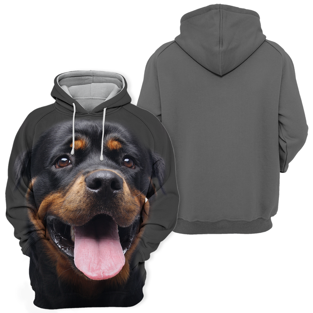 Unisex 3D Graphic Hoodies Animals Dogs Rottweiler