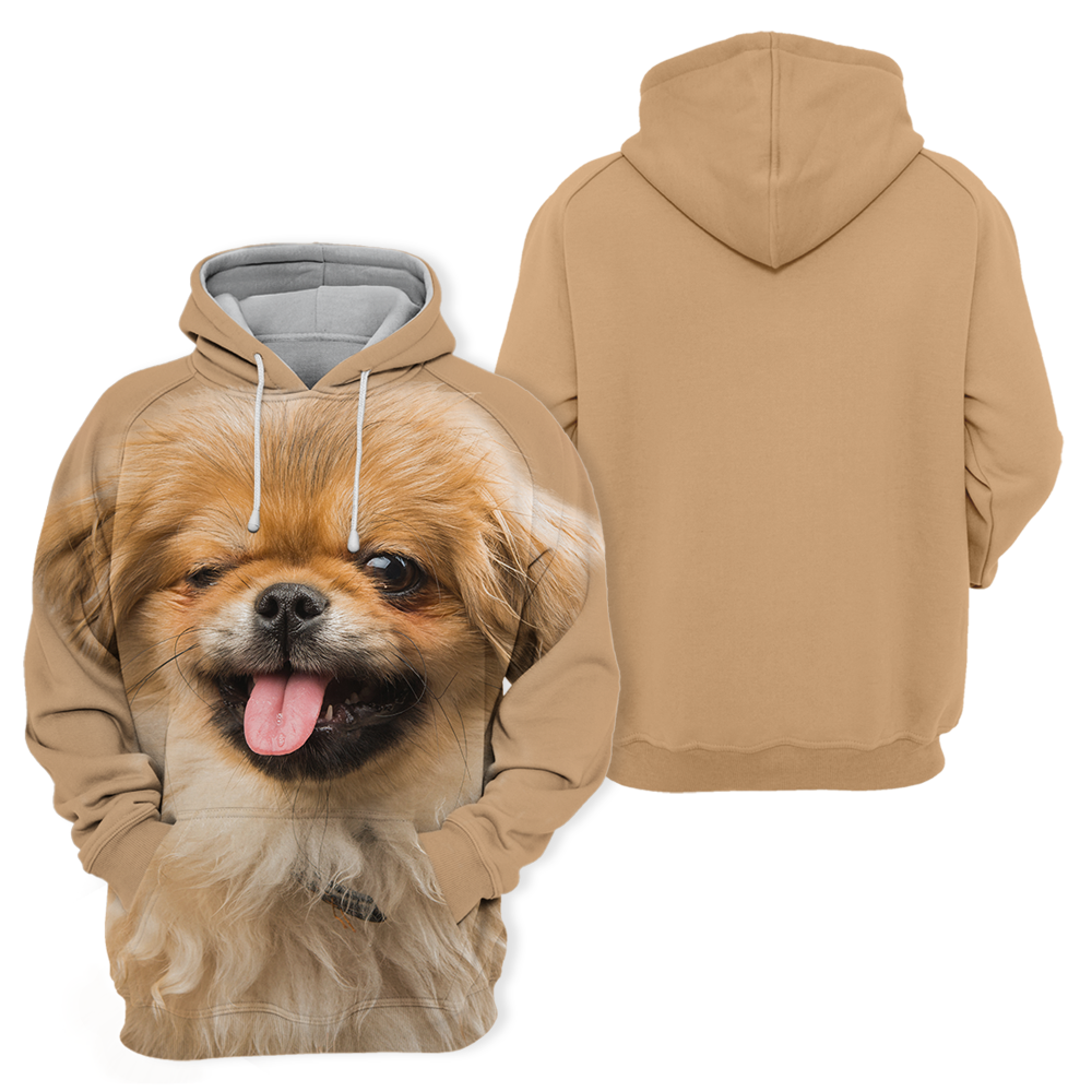 Unisex 3D Graphic Hoodies Animals Dogs Pekinese Cute