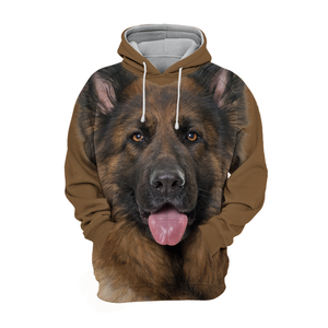 Unisex 3D Graphic Hoodies Animals Dogs German Shepherd Adorable