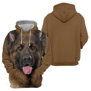 Unisex 3D Graphic Hoodies Animals Dogs German Shepherd Adorable