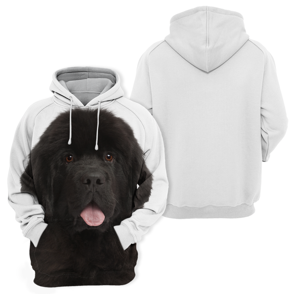 Unisex 3D Graphic Hoodies Animals Dogs Newfoundland Puppy
