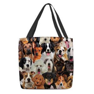 A Bunch Of Dogs Tote Bag